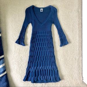 M by Missoni Blue Dress